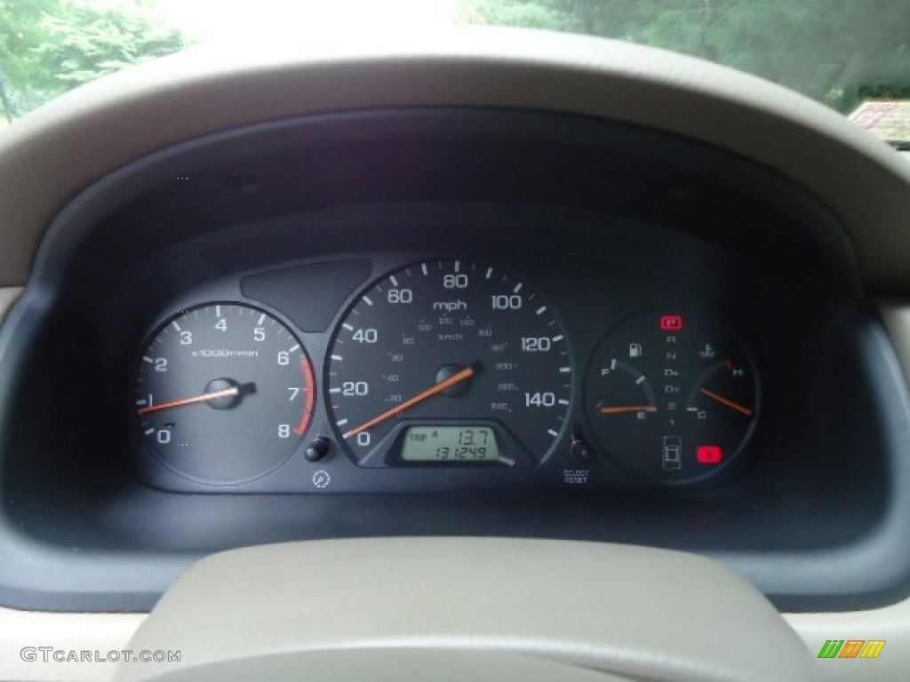 1999 Accord EX Sedan - Dark Emerald Pearl / Ivory photo #14