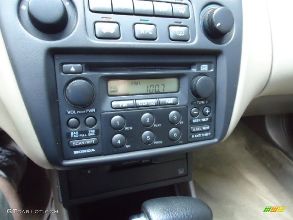 1999 Accord EX Sedan - Dark Emerald Pearl / Ivory photo #18