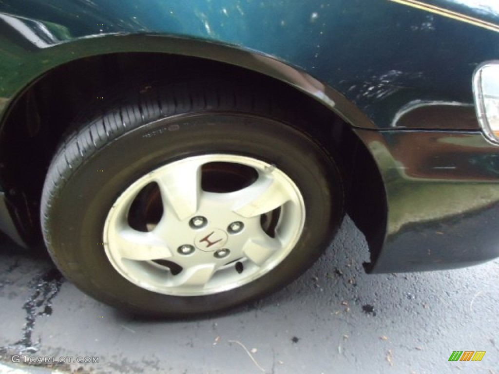 1999 Accord EX Sedan - Dark Emerald Pearl / Ivory photo #29