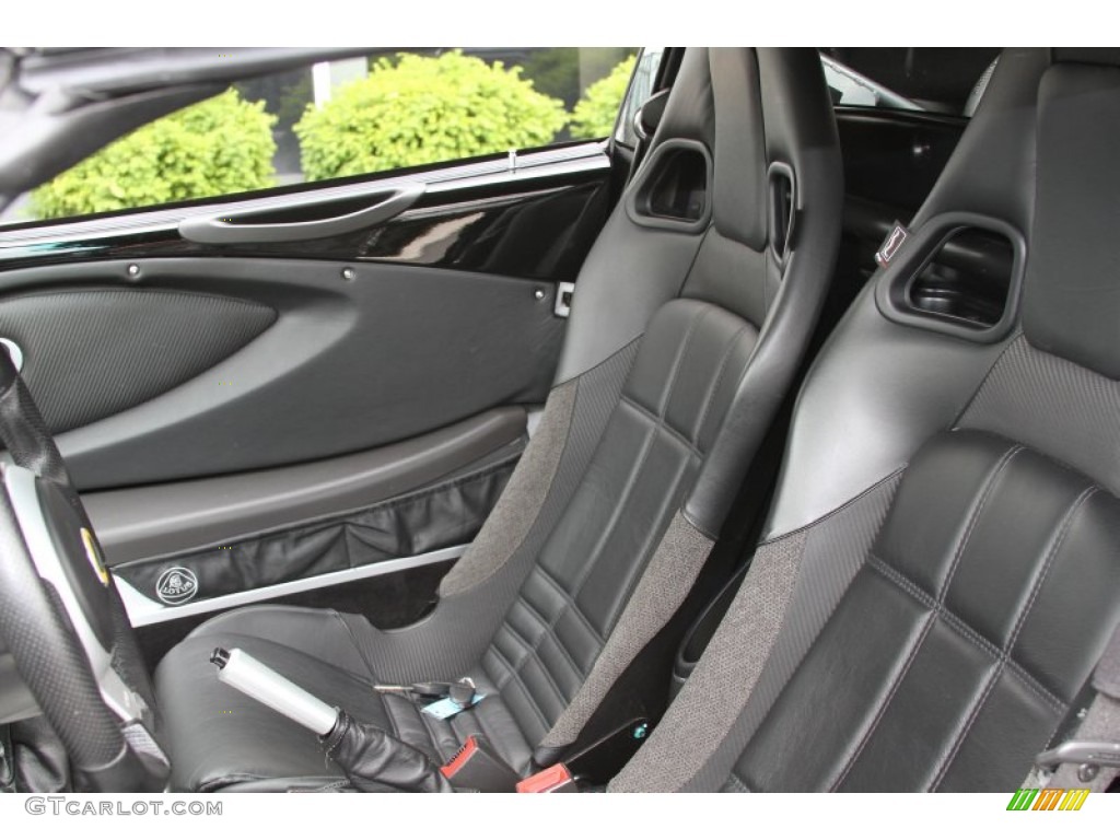 Black Interior 2008 Lotus Exige S 240 Photo #66602855