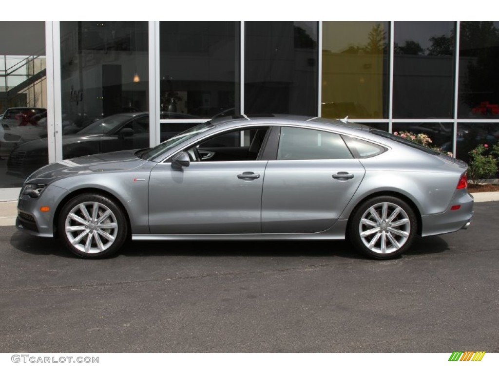 Quartz Grey Metallic 2012 Audi A7 3.0T quattro Premium Exterior Photo #66603039