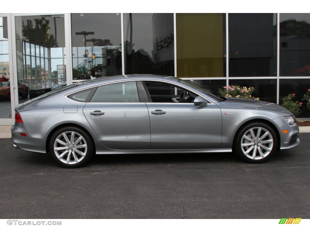 Quartz Grey Metallic 2012 Audi A7 3.0T quattro Premium Exterior Photo #66603079