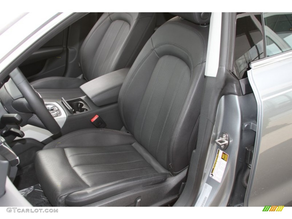 Black Interior 2012 Audi A7 3.0T quattro Premium Photo #66603254