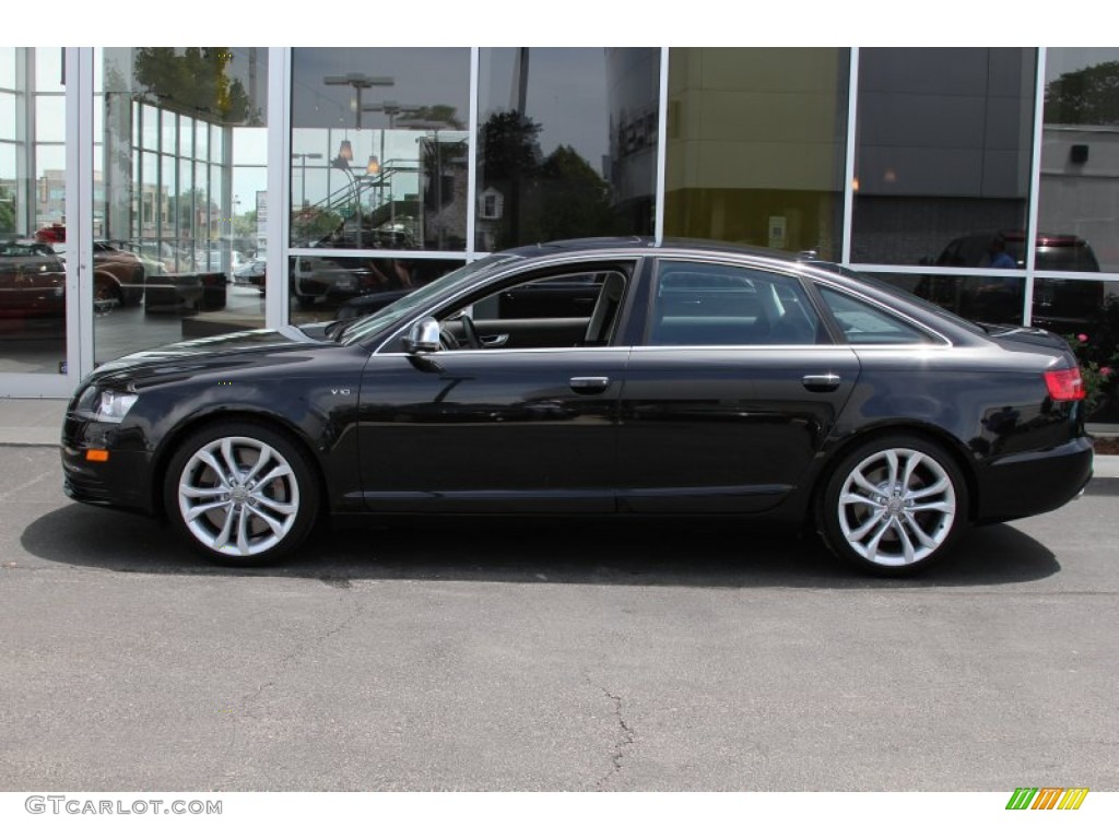 Brilliant Black 2011 Audi S6 5.2 FSI quattro Sedan Exterior Photo #66603544