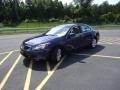 2009 Royal Blue Pearl Honda Accord EX-L Sedan  photo #3