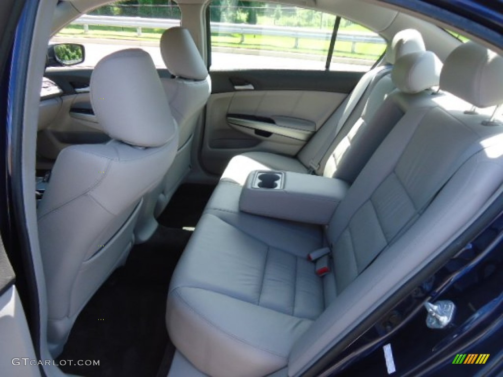 2009 Accord EX-L Sedan - Royal Blue Pearl / Black photo #10