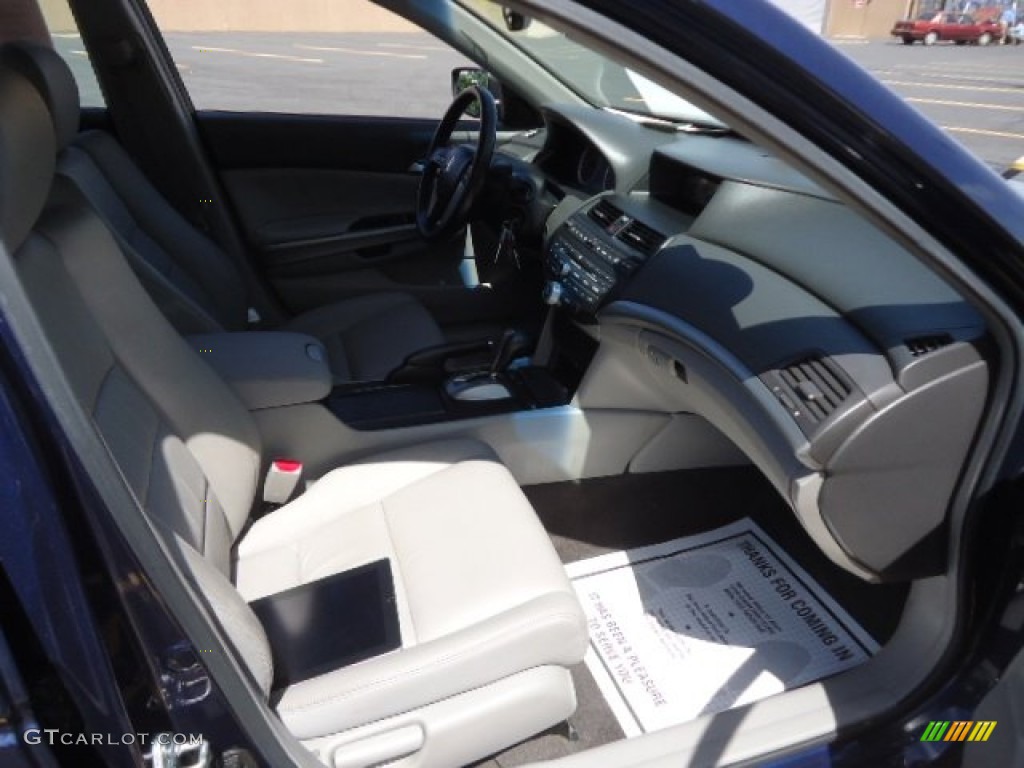 2009 Accord EX-L Sedan - Royal Blue Pearl / Black photo #13