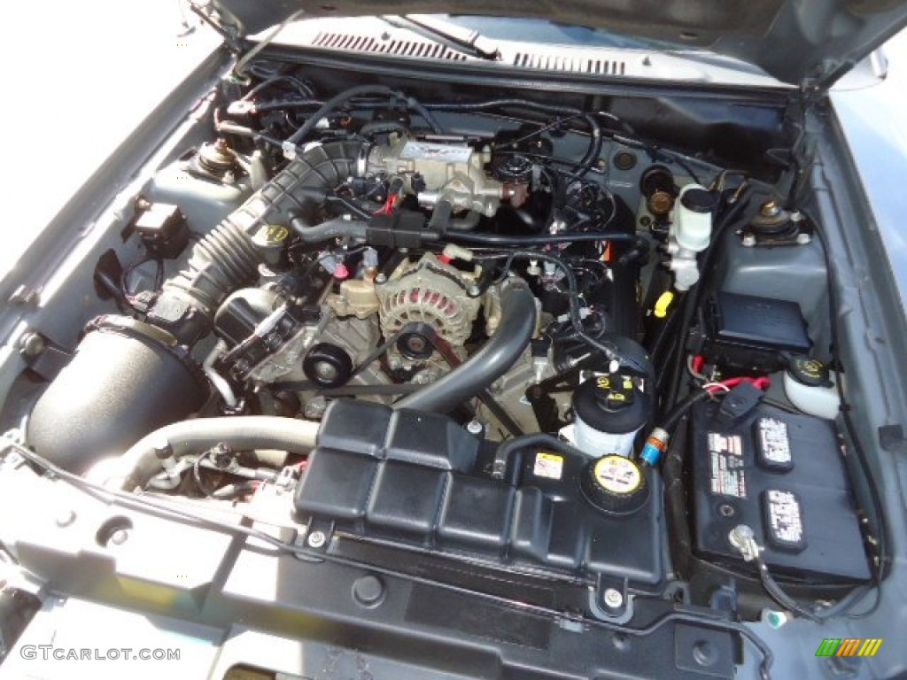 2004 Ford Mustang GT Convertible 4.6 Liter SOHC 16-Valve V8 Engine Photo #66604288