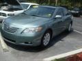 2008 Aloe Green Metallic Toyota Camry XLE V6  photo #3