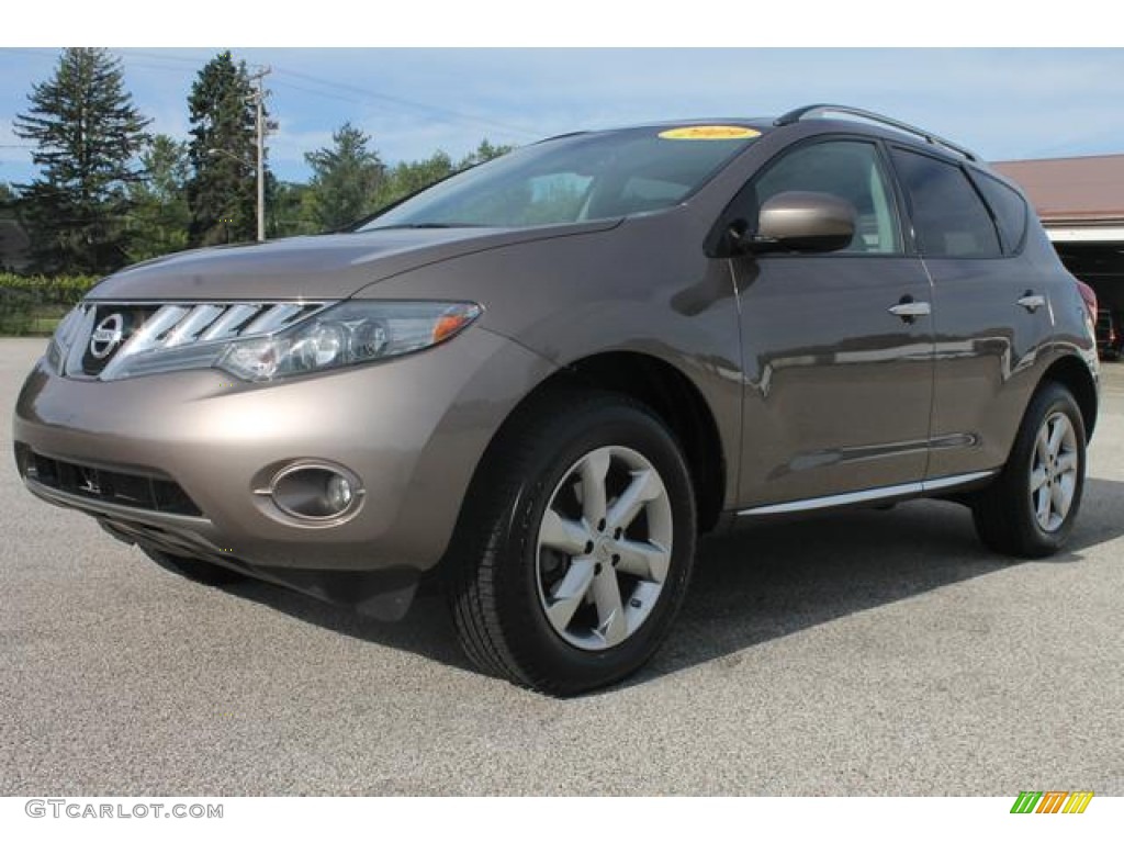 2009 Murano SL AWD - Tinted Bronze Metallic / Beige photo #1