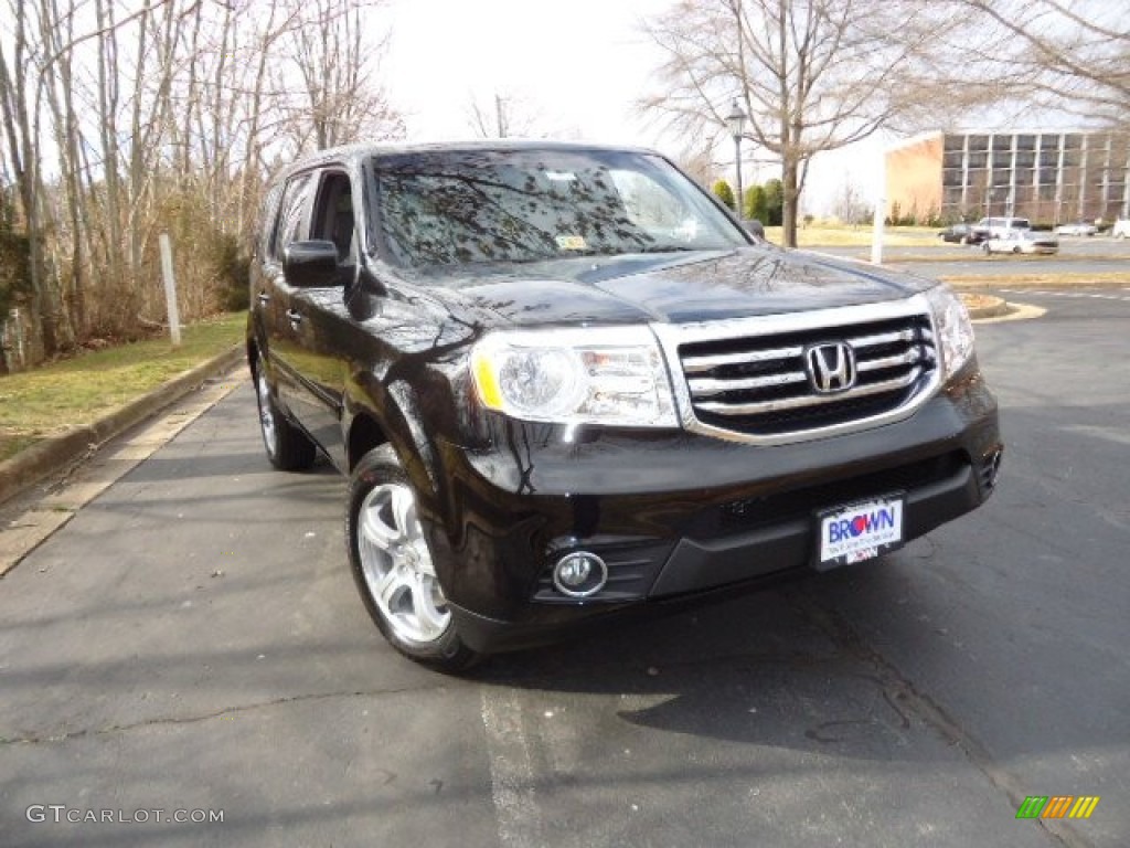 Crystal Black Pearl Honda Pilot