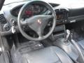 Black 2003 Porsche 911 Turbo Coupe Dashboard