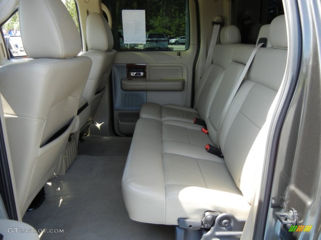 2005 F150 Lariat SuperCrew - Dark Stone Metallic / Tan photo #15