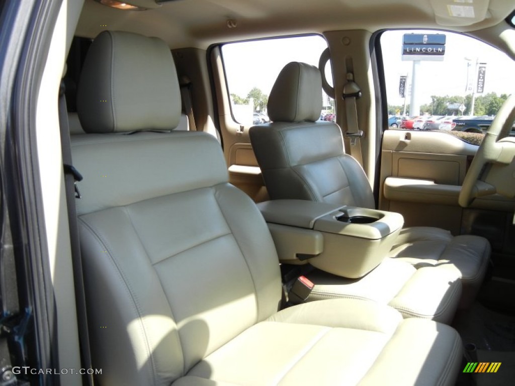 2005 F150 Lariat SuperCrew - Dark Stone Metallic / Tan photo #18