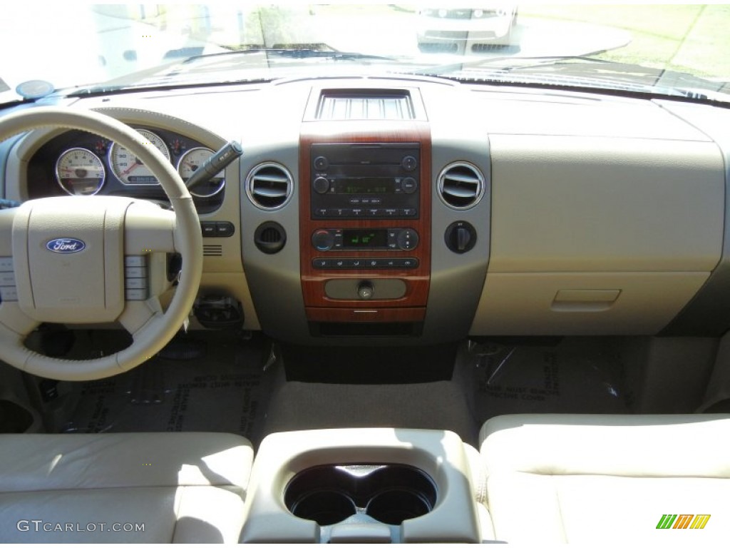 2005 F150 Lariat SuperCrew - Dark Stone Metallic / Tan photo #19