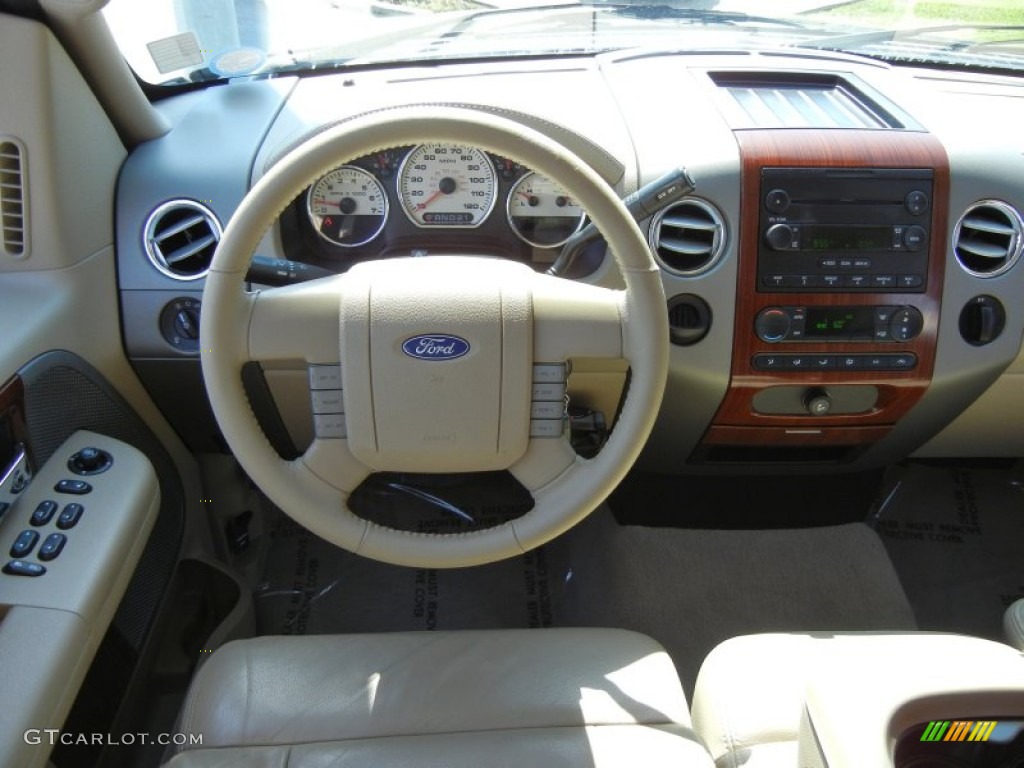 2005 F150 Lariat SuperCrew - Dark Stone Metallic / Tan photo #20