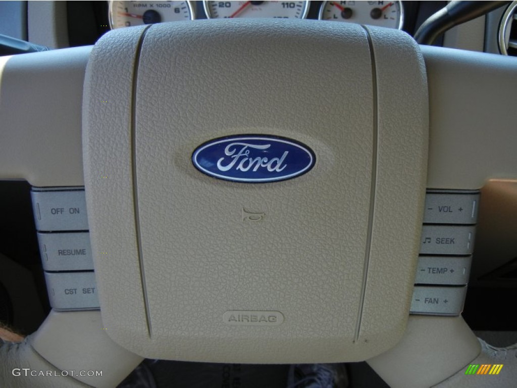 2005 F150 Lariat SuperCrew - Dark Stone Metallic / Tan photo #24