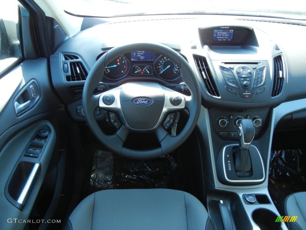 2013 Ford Escape SE 1.6L EcoBoost Charcoal Black Dashboard Photo #66609234