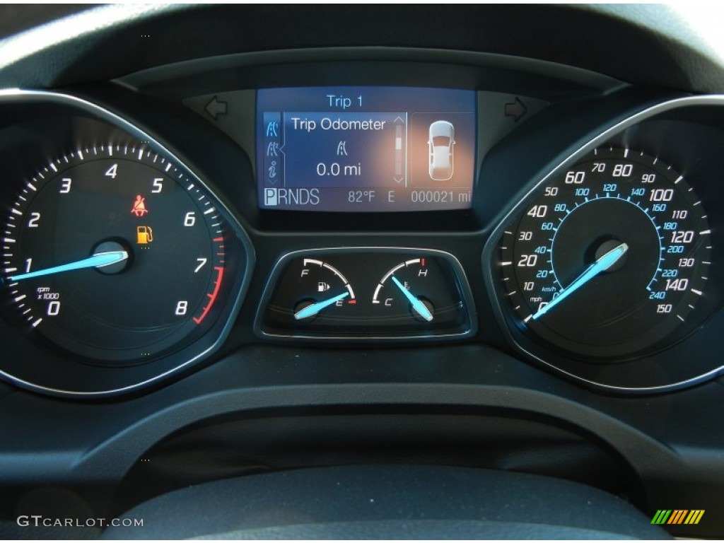 2013 Ford Escape SE 1.6L EcoBoost Gauges Photo #66609243