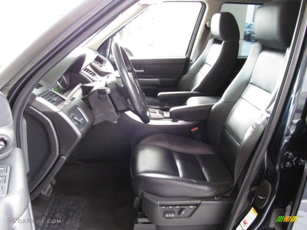 2007 Range Rover Sport HSE - Buckingham Blue Metallic / Ebony Black photo #2