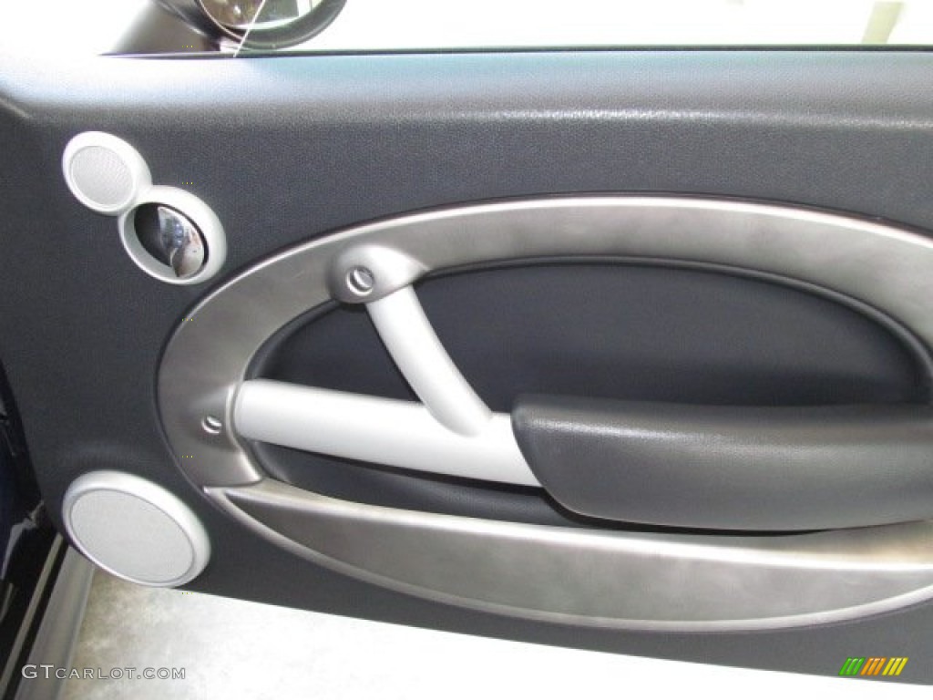 2006 Cooper S Hardtop - Space Blue Metallic / Panther Black photo #25