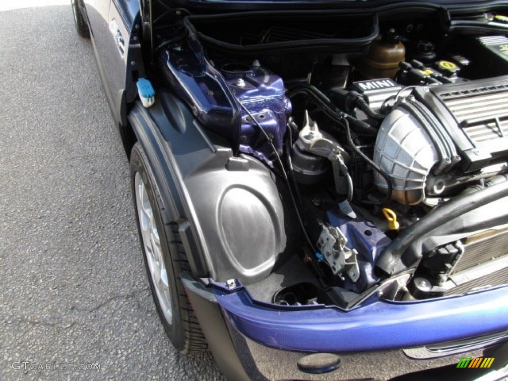 2006 Cooper S Hardtop - Space Blue Metallic / Panther Black photo #27