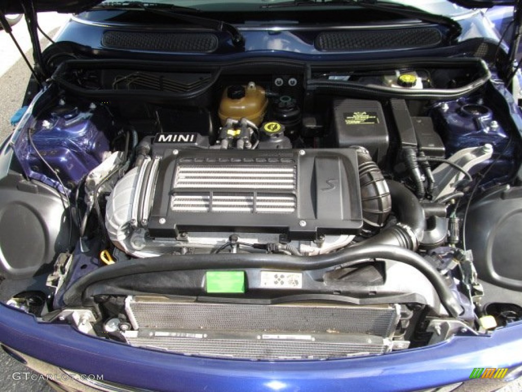 2006 Cooper S Hardtop - Space Blue Metallic / Panther Black photo #28