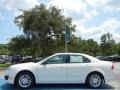 White Suede 2012 Ford Fusion S Exterior