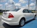 2012 White Suede Ford Fusion S  photo #3
