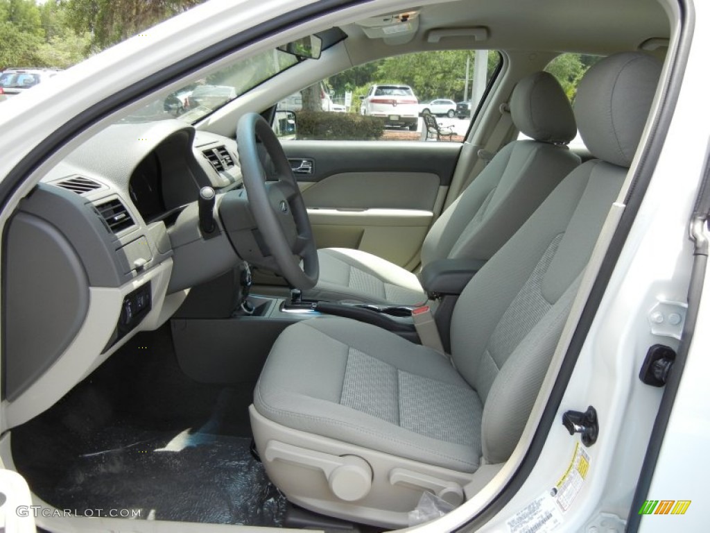 Medium Light Stone Interior 2012 Ford Fusion S Photo #66609963