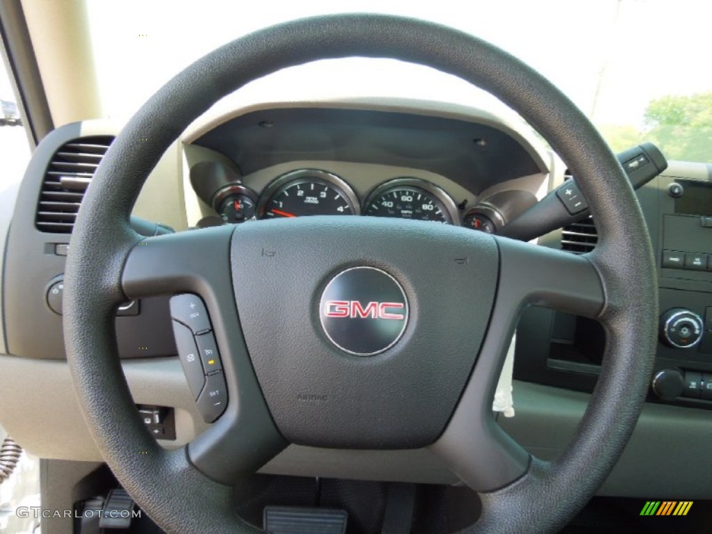 2011 GMC Sierra 2500HD Work Truck Regular Cab 4x4 Steering Wheel Photos