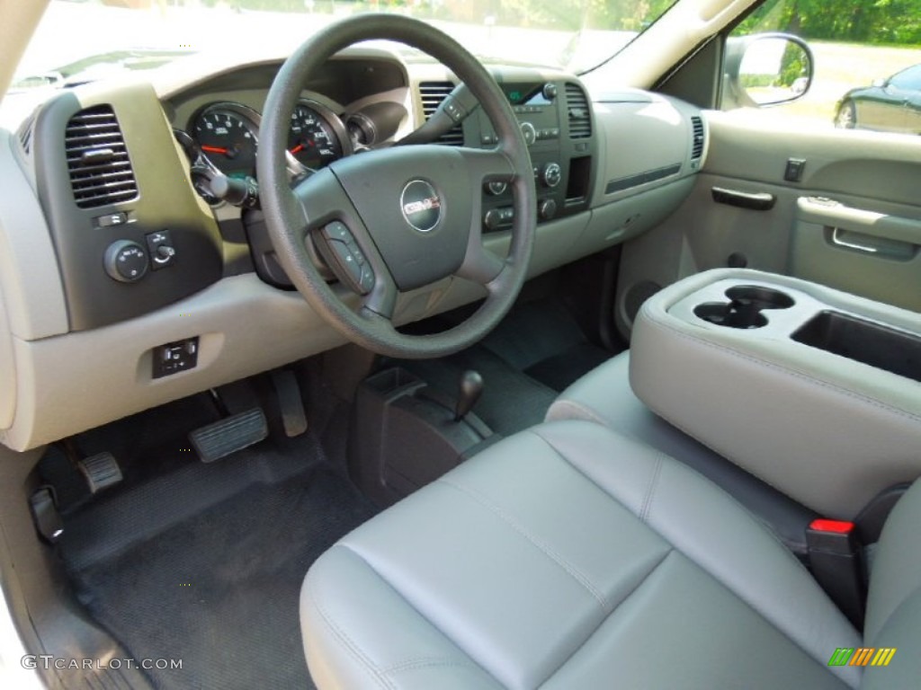 2011 Sierra 2500HD Work Truck Regular Cab 4x4 - Summit White / Dark Titanium photo #24