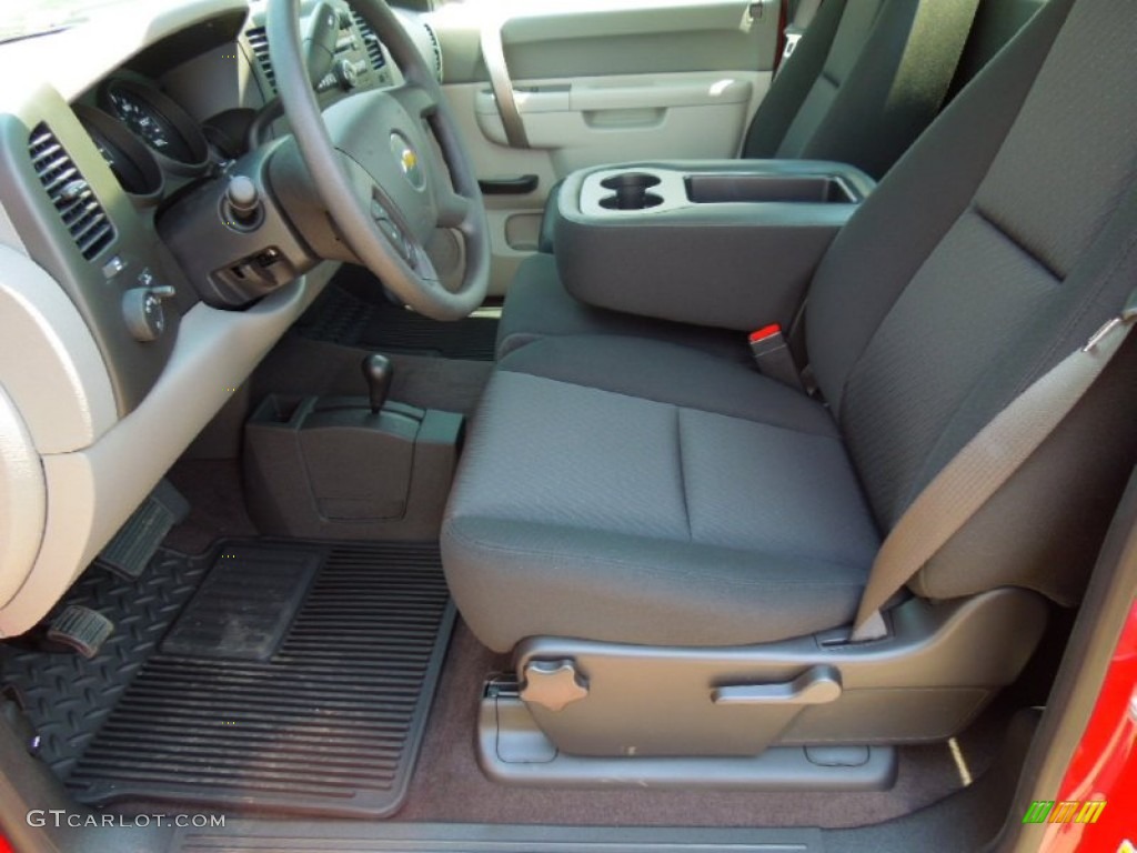 2012 Silverado 1500 LS Regular Cab 4x4 - Victory Red / Dark Titanium photo #8