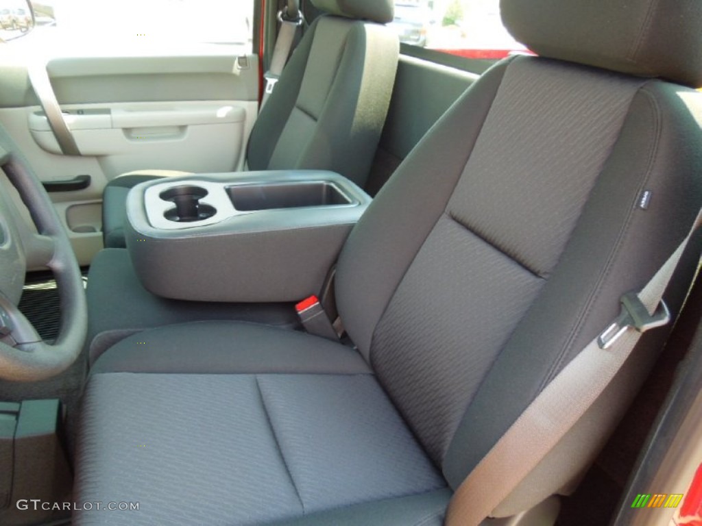 2012 Silverado 1500 LS Regular Cab 4x4 - Victory Red / Dark Titanium photo #9