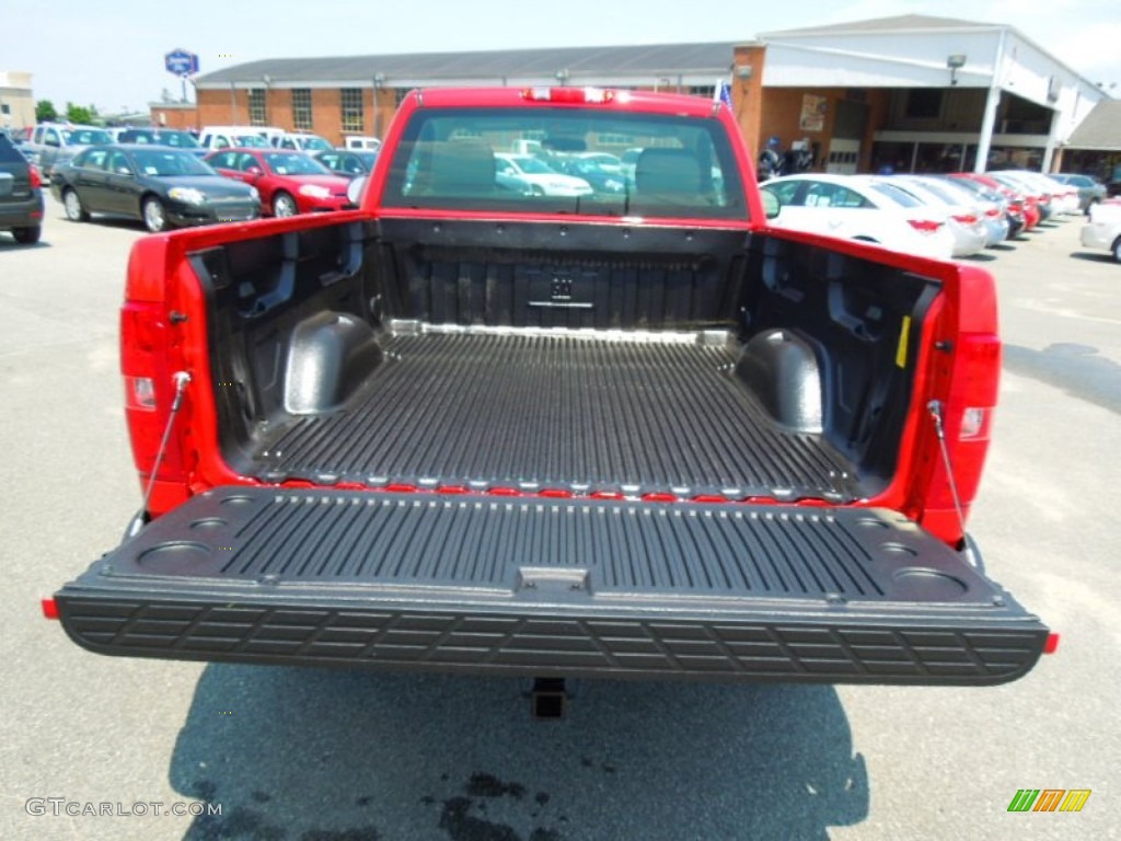 2012 Silverado 1500 LS Regular Cab 4x4 - Victory Red / Dark Titanium photo #16