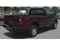 2008 Dark Toreador Red Ford F250 Super Duty XL Regular Cab 4x4  photo #2