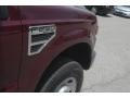 2008 Dark Toreador Red Ford F250 Super Duty XL Regular Cab 4x4  photo #23