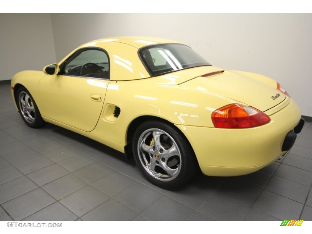 Pastel Yellow 1999 Porsche Boxster Standard Boxster Model Exterior Photo #66613468