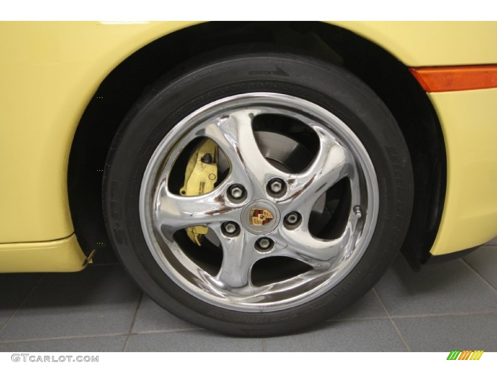 1999 Boxster  - Pastel Yellow / Black photo #9