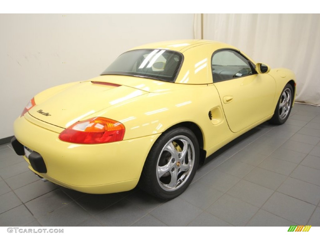 1999 Boxster  - Pastel Yellow / Black photo #11