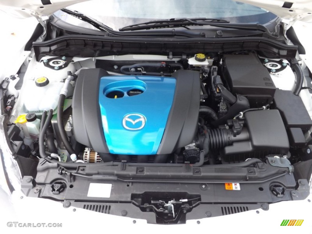 2012 Mazda MAZDA3 i Touring 4 Door 2.0 Liter DI SKYACTIV-G DOHC 16-Valve VVT 4 Cylinder Engine Photo #66613763