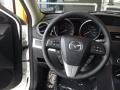 2012 Mazda MAZDA3 Black Interior Steering Wheel Photo