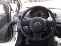 Black 2012 Mazda MAZDA2 Sport Steering Wheel