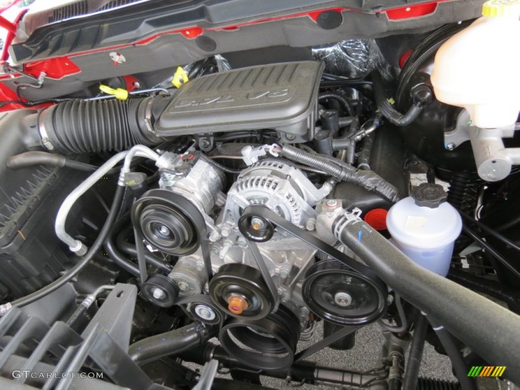 2012 Dodge Ram 1500 ST Quad Cab 3.7 Liter SOHC 12-Valve V6 Engine Photo #66616574