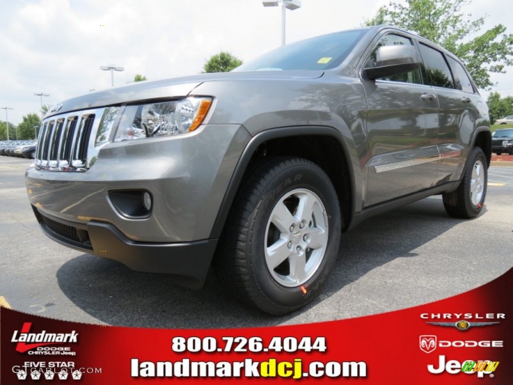 2012 Grand Cherokee Laredo - Mineral Gray Metallic / Dark Graystone/Medium Graystone photo #1