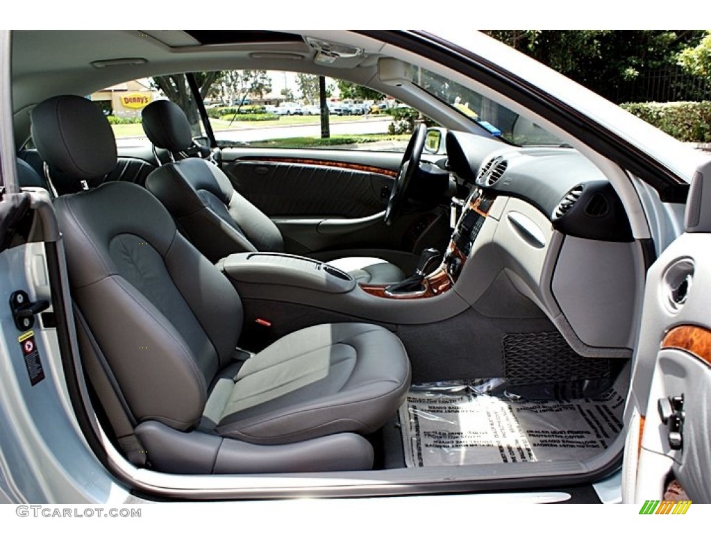 Stone Interior 2007 Mercedes-Benz CLK 350 Coupe Photo #66617198