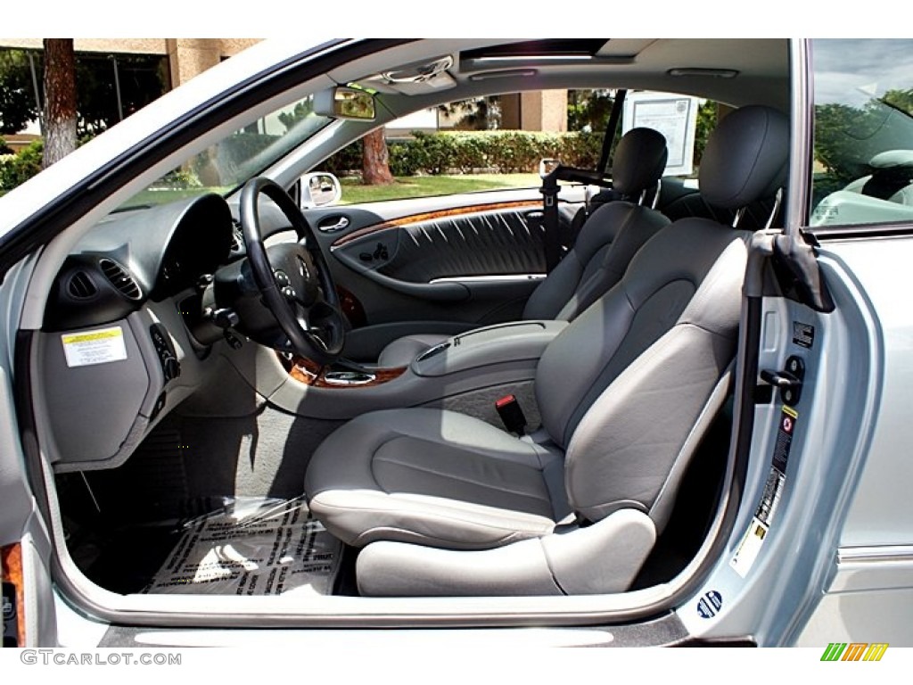 Stone Interior 2007 Mercedes-Benz CLK 350 Coupe Photo #66617225