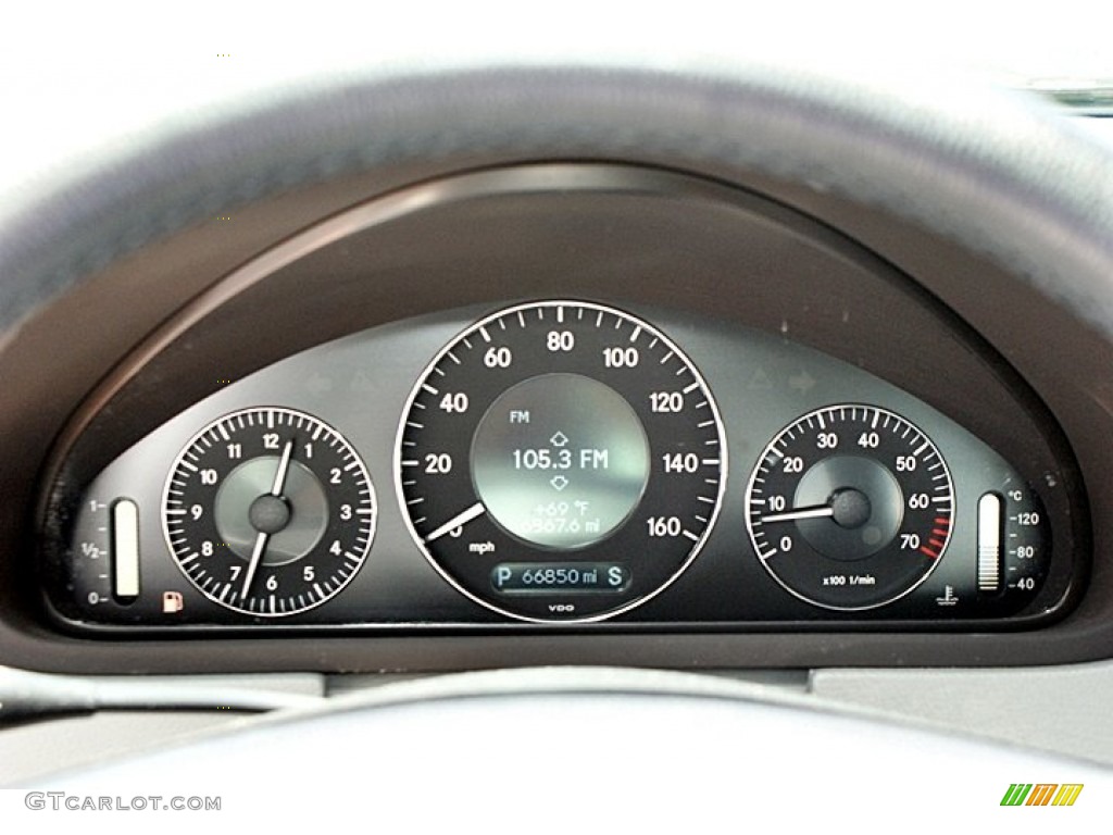 2007 Mercedes-Benz CLK 350 Coupe Gauges Photo #66617264