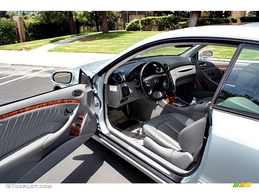 Stone Interior 2007 Mercedes-Benz CLK 350 Coupe Photo #66617441