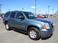 2009 Stealth Gray Metallic GMC Yukon SLT 4x4  photo #1